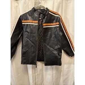 womens motorcycle jacket Size M 10/12 Whispering Smith